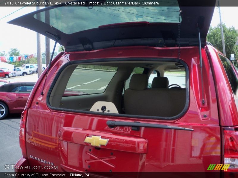 Crystal Red Tintcoat / Light Cashmere/Dark Cashmere 2013 Chevrolet Suburban LS 4x4