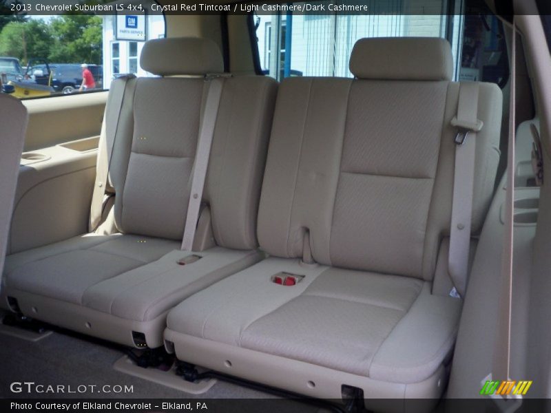 Crystal Red Tintcoat / Light Cashmere/Dark Cashmere 2013 Chevrolet Suburban LS 4x4