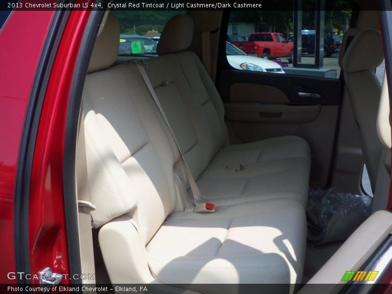 Crystal Red Tintcoat / Light Cashmere/Dark Cashmere 2013 Chevrolet Suburban LS 4x4