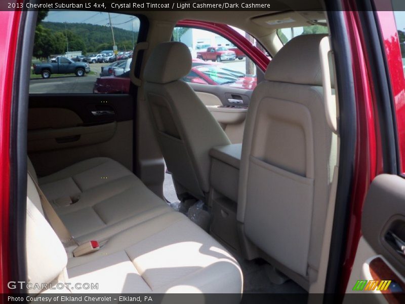 Crystal Red Tintcoat / Light Cashmere/Dark Cashmere 2013 Chevrolet Suburban LS 4x4