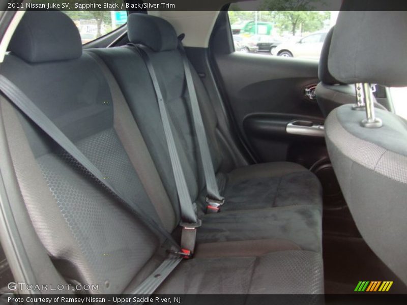 Rear Seat of 2011 Juke SV