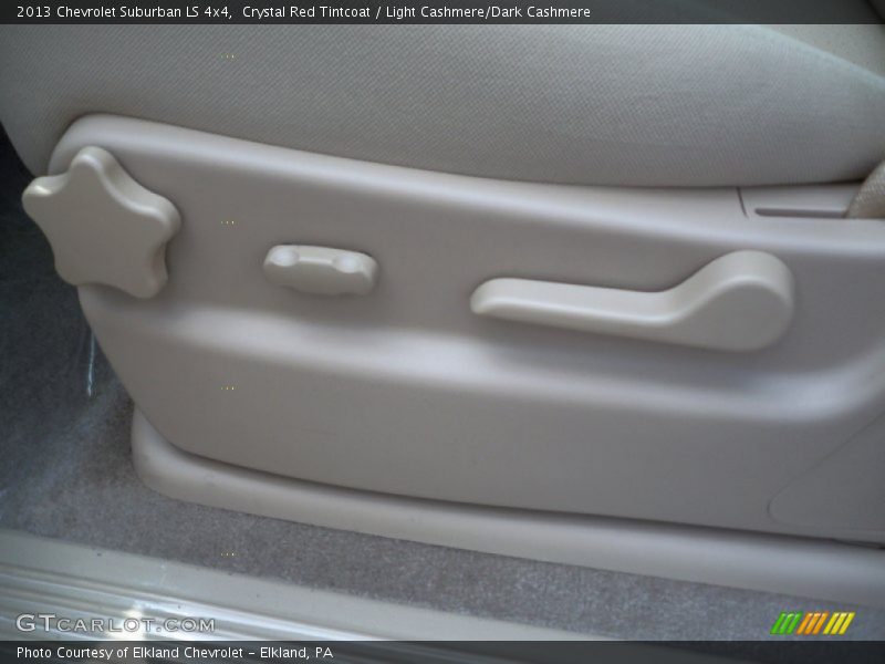Crystal Red Tintcoat / Light Cashmere/Dark Cashmere 2013 Chevrolet Suburban LS 4x4