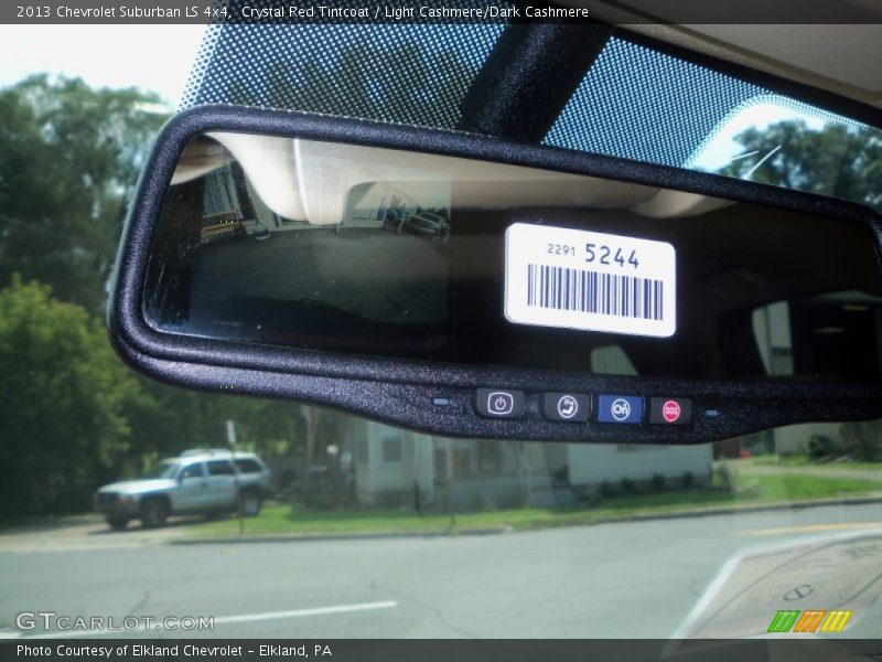 Crystal Red Tintcoat / Light Cashmere/Dark Cashmere 2013 Chevrolet Suburban LS 4x4