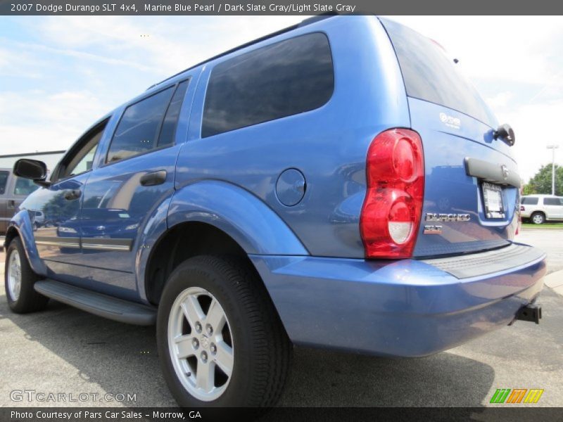 Marine Blue Pearl / Dark Slate Gray/Light Slate Gray 2007 Dodge Durango SLT 4x4