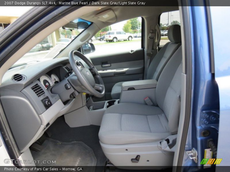 Marine Blue Pearl / Dark Slate Gray/Light Slate Gray 2007 Dodge Durango SLT 4x4