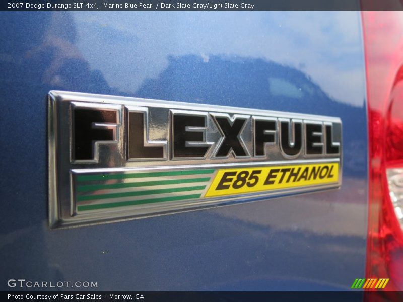 Marine Blue Pearl / Dark Slate Gray/Light Slate Gray 2007 Dodge Durango SLT 4x4