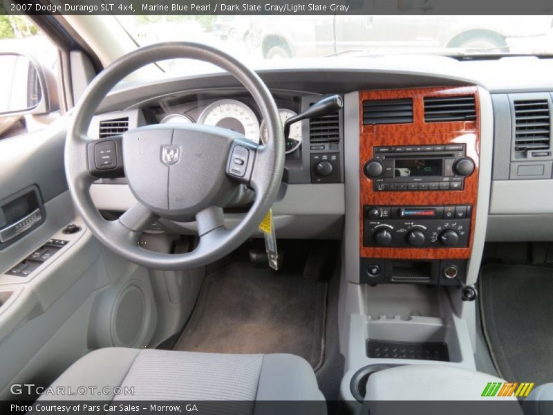 Marine Blue Pearl / Dark Slate Gray/Light Slate Gray 2007 Dodge Durango SLT 4x4