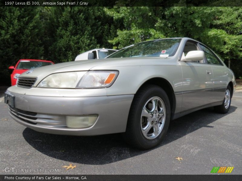 Antique Sage Pearl / Gray 1997 Lexus ES 300