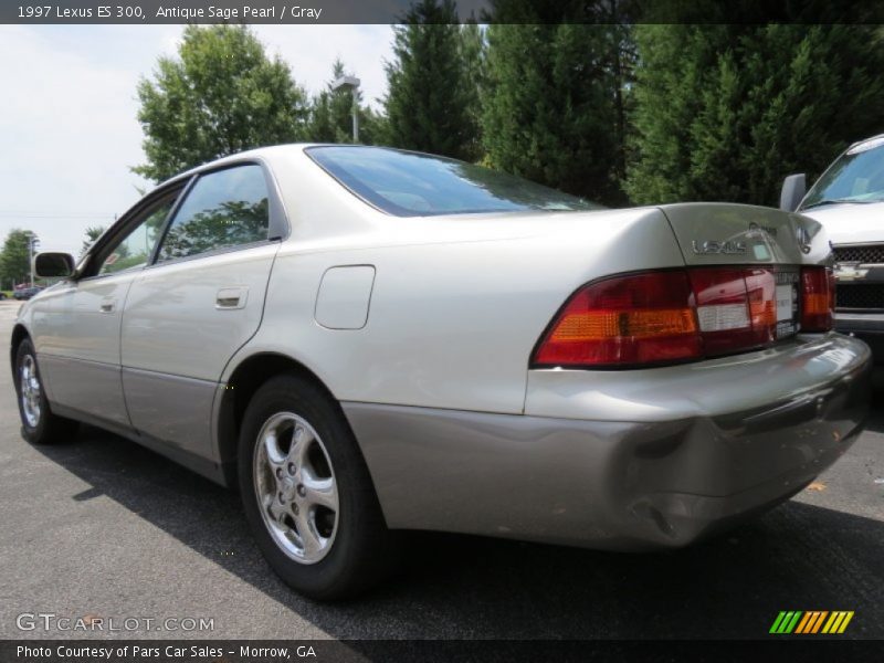 Antique Sage Pearl / Gray 1997 Lexus ES 300