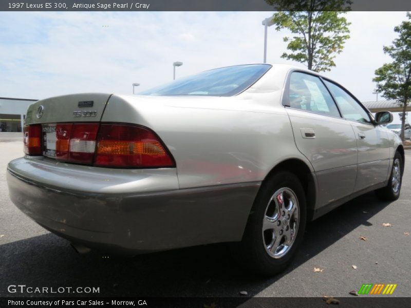 Antique Sage Pearl / Gray 1997 Lexus ES 300