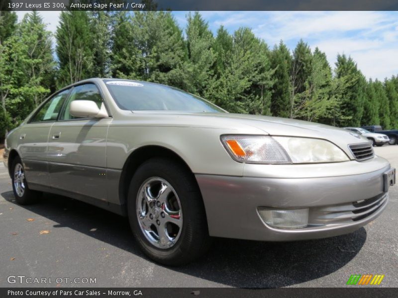 Antique Sage Pearl / Gray 1997 Lexus ES 300