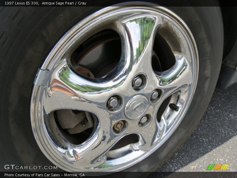 Antique Sage Pearl / Gray 1997 Lexus ES 300