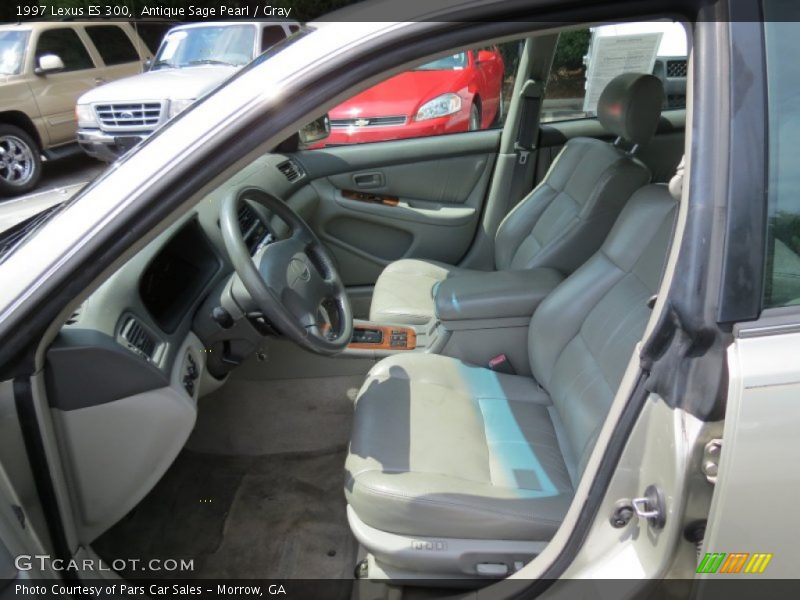 Antique Sage Pearl / Gray 1997 Lexus ES 300
