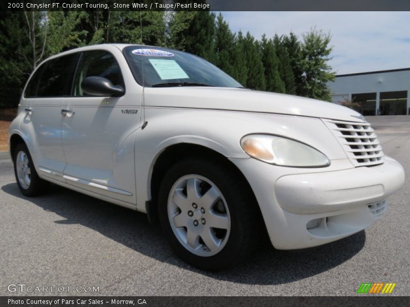 Stone White / Taupe/Pearl Beige 2003 Chrysler PT Cruiser Touring