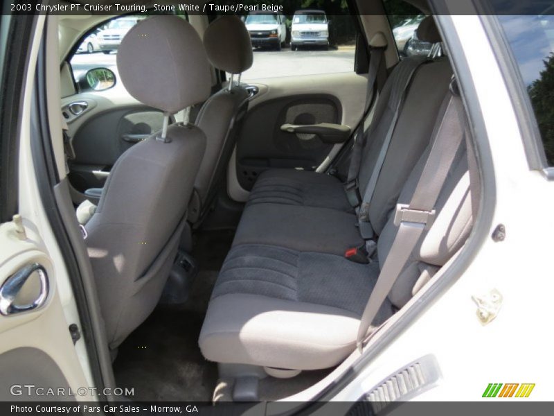 Rear Seat of 2003 PT Cruiser Touring