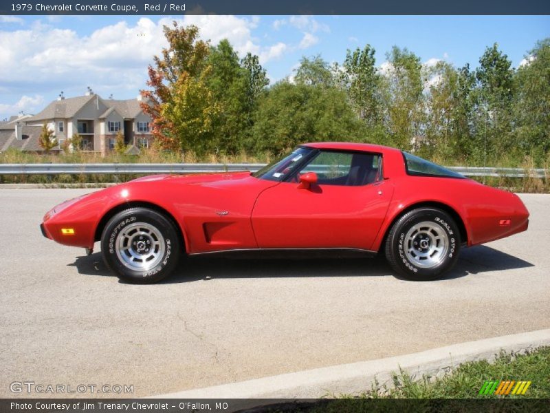  1979 Corvette Coupe Red