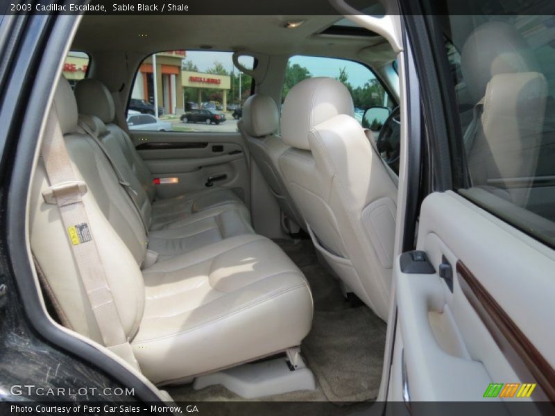 Sable Black / Shale 2003 Cadillac Escalade