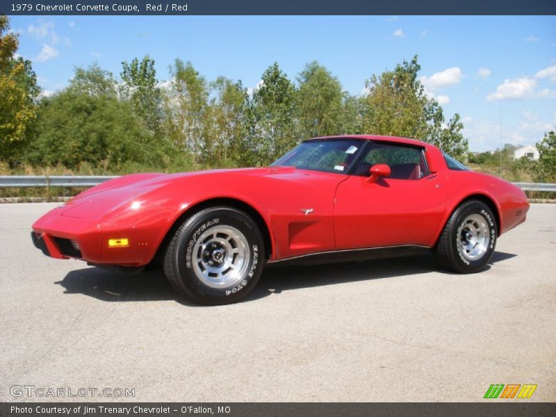  1979 Corvette Coupe Red