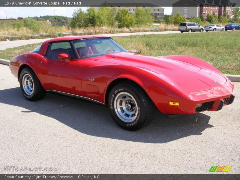 Red / Red 1979 Chevrolet Corvette Coupe