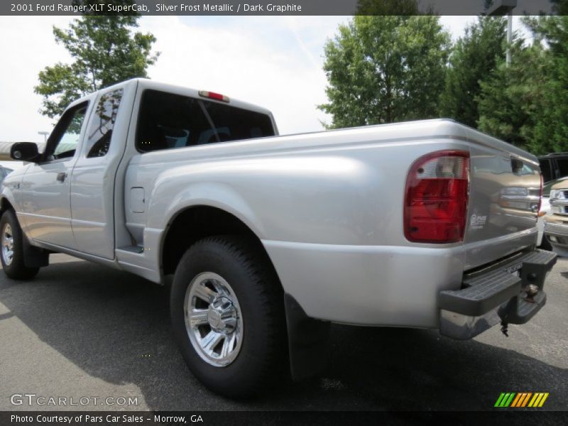 Silver Frost Metallic / Dark Graphite 2001 Ford Ranger XLT SuperCab