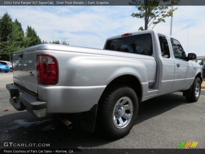 Silver Frost Metallic / Dark Graphite 2001 Ford Ranger XLT SuperCab