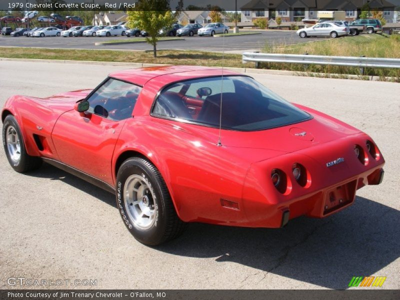  1979 Corvette Coupe Red