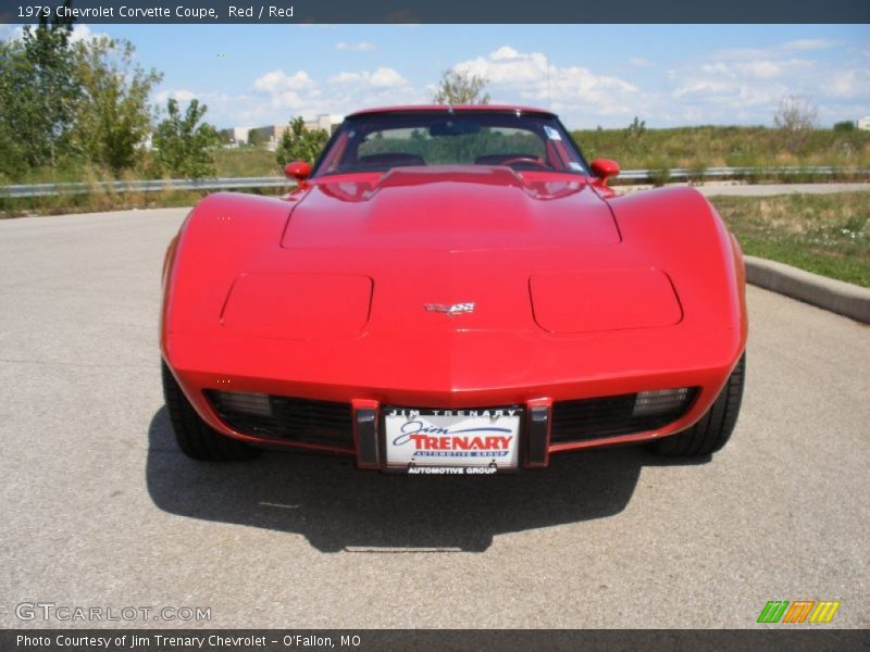 Red / Red 1979 Chevrolet Corvette Coupe