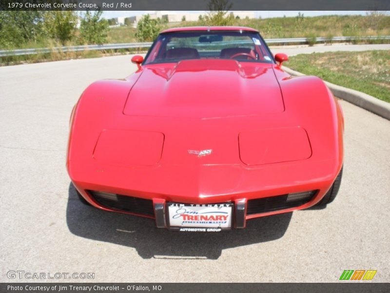 Red / Red 1979 Chevrolet Corvette Coupe