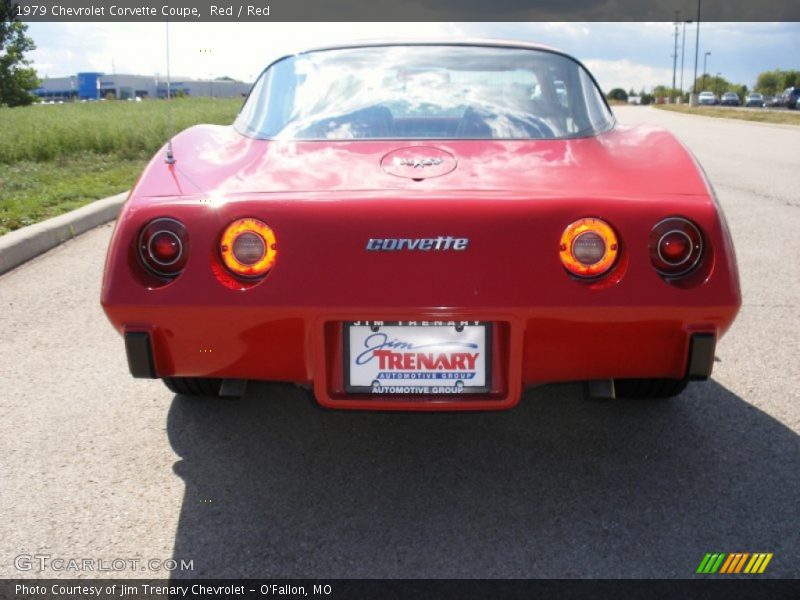 Red / Red 1979 Chevrolet Corvette Coupe