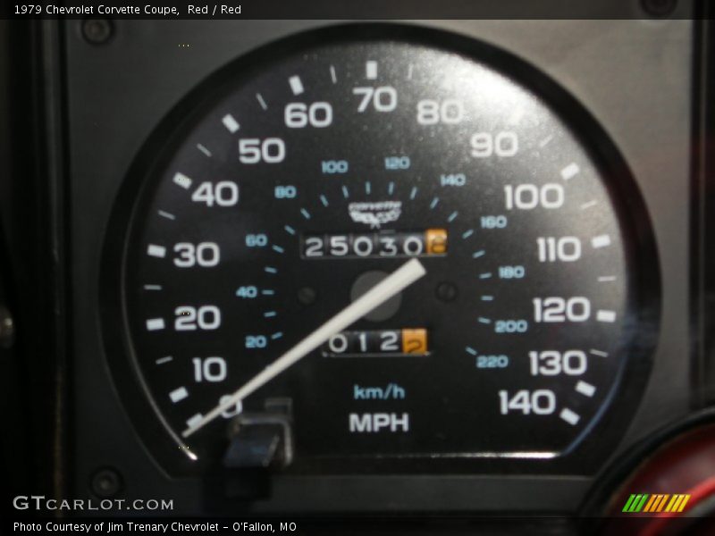  1979 Corvette Coupe Coupe Gauges