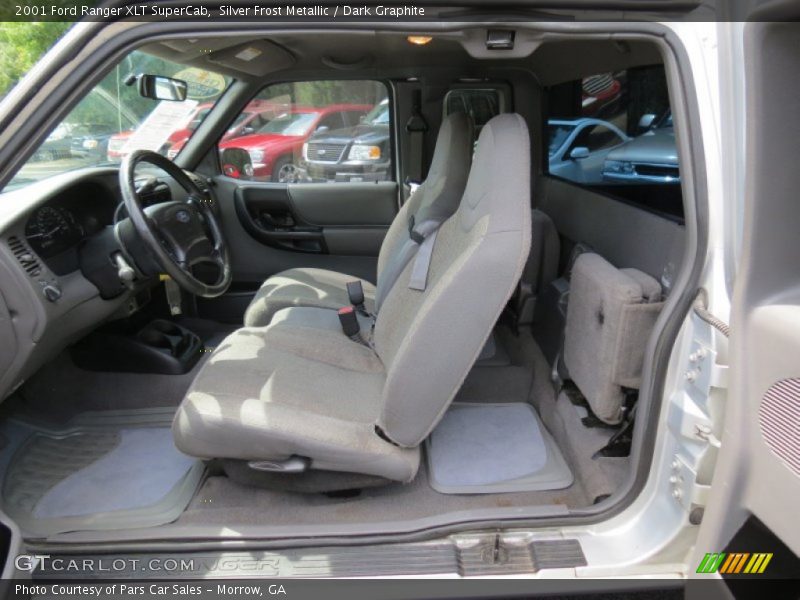  2001 Ranger XLT SuperCab Dark Graphite Interior