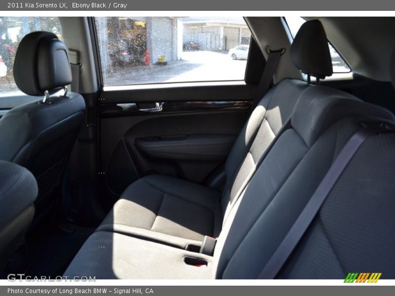 Ebony Black / Gray 2011 Kia Sorento LX