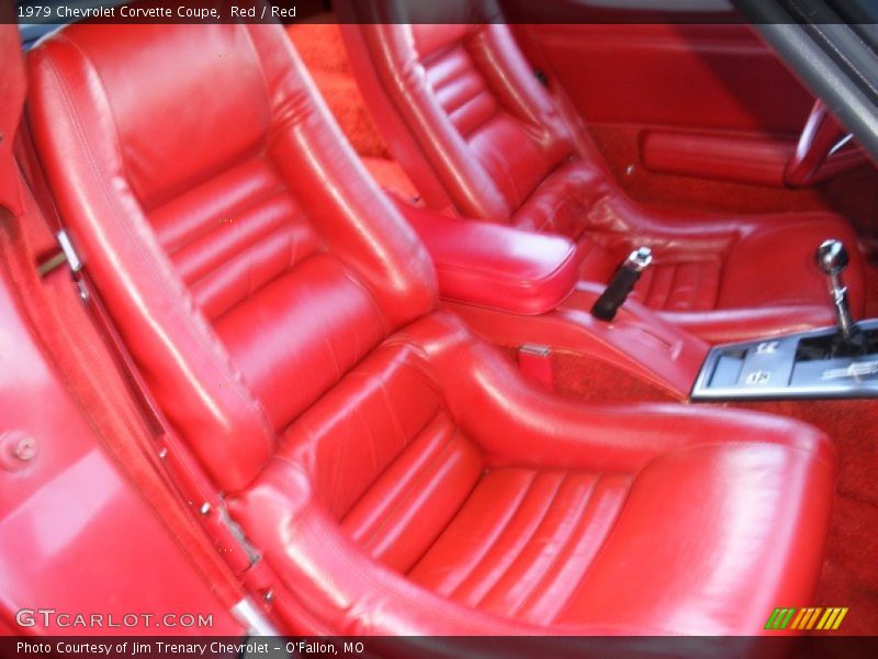  1979 Corvette Coupe Red Interior