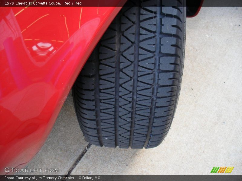 Red / Red 1979 Chevrolet Corvette Coupe
