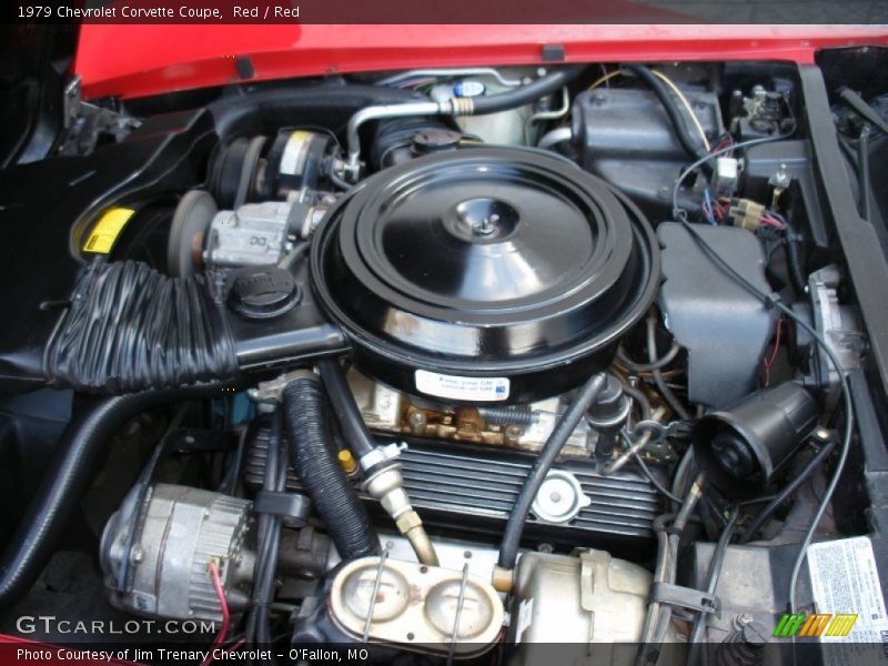  1979 Corvette Coupe Engine - 350 cid OHV 16-Valve L82 V8