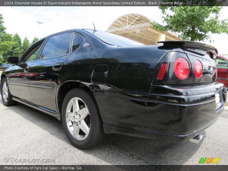 Black / Neutral Beige 2004 Chevrolet Impala SS Supercharged Indianapolis Motor Speedway Limited Edition