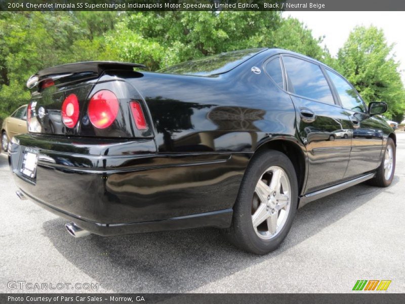 Black / Neutral Beige 2004 Chevrolet Impala SS Supercharged Indianapolis Motor Speedway Limited Edition