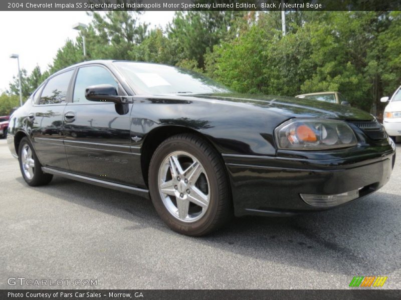 Black / Neutral Beige 2004 Chevrolet Impala SS Supercharged Indianapolis Motor Speedway Limited Edition