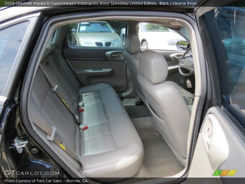 Rear Seat of 2004 Impala SS Supercharged Indianapolis Motor Speedway Limited Edition