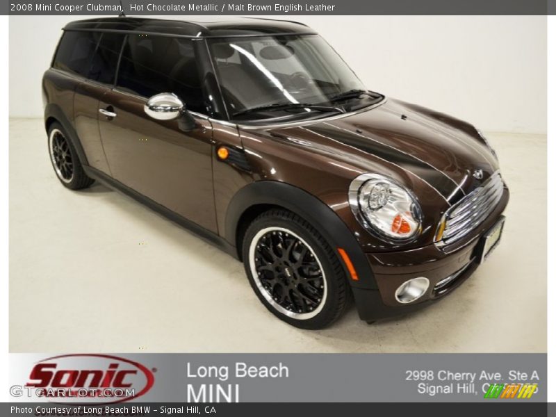 Hot Chocolate Metallic / Malt Brown English Leather 2008 Mini Cooper Clubman