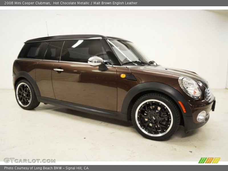 Hot Chocolate Metallic / Malt Brown English Leather 2008 Mini Cooper Clubman