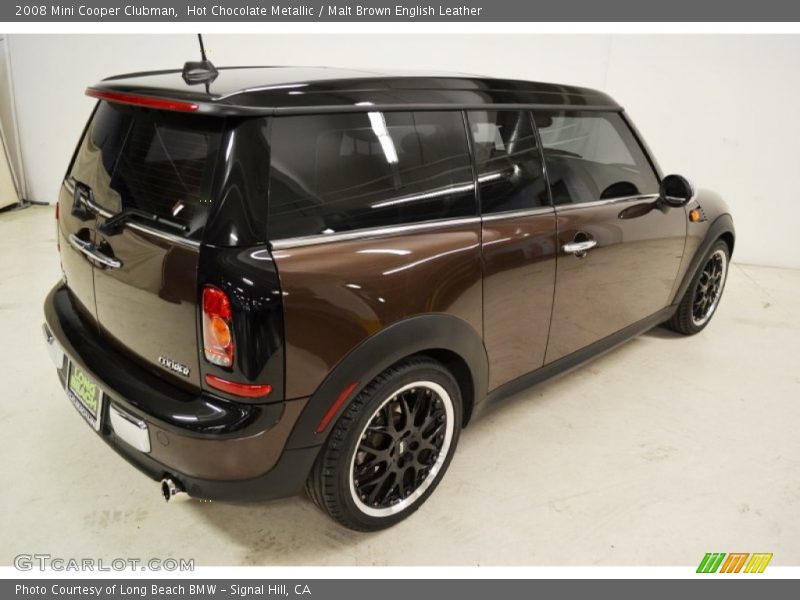 Hot Chocolate Metallic / Malt Brown English Leather 2008 Mini Cooper Clubman