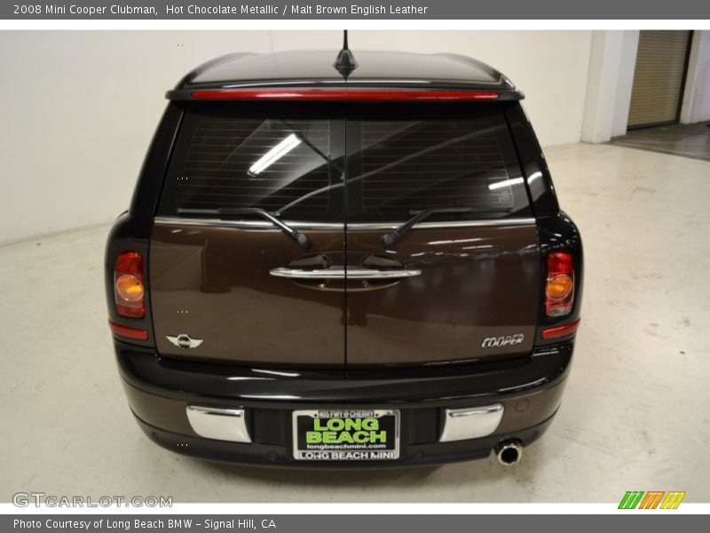 Hot Chocolate Metallic / Malt Brown English Leather 2008 Mini Cooper Clubman