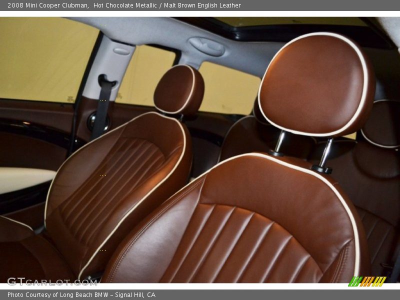 Hot Chocolate Metallic / Malt Brown English Leather 2008 Mini Cooper Clubman