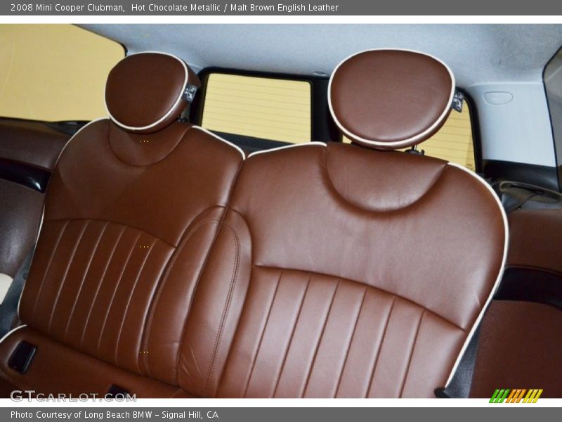 Hot Chocolate Metallic / Malt Brown English Leather 2008 Mini Cooper Clubman