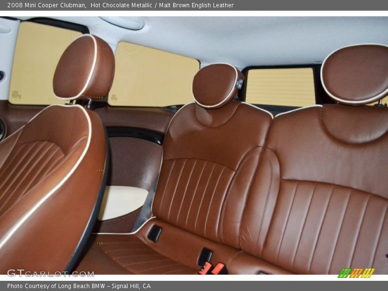 Hot Chocolate Metallic / Malt Brown English Leather 2008 Mini Cooper Clubman