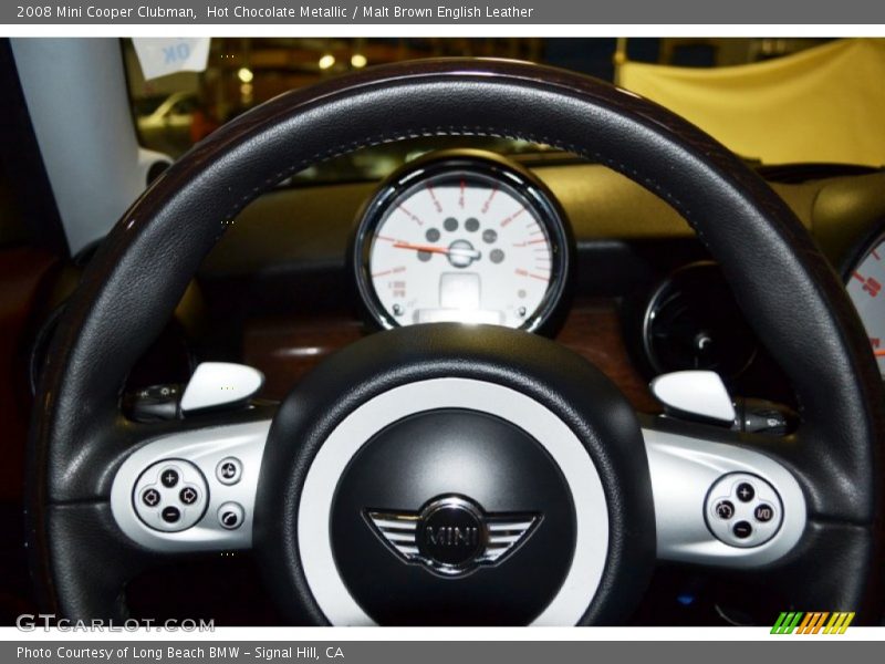 Hot Chocolate Metallic / Malt Brown English Leather 2008 Mini Cooper Clubman