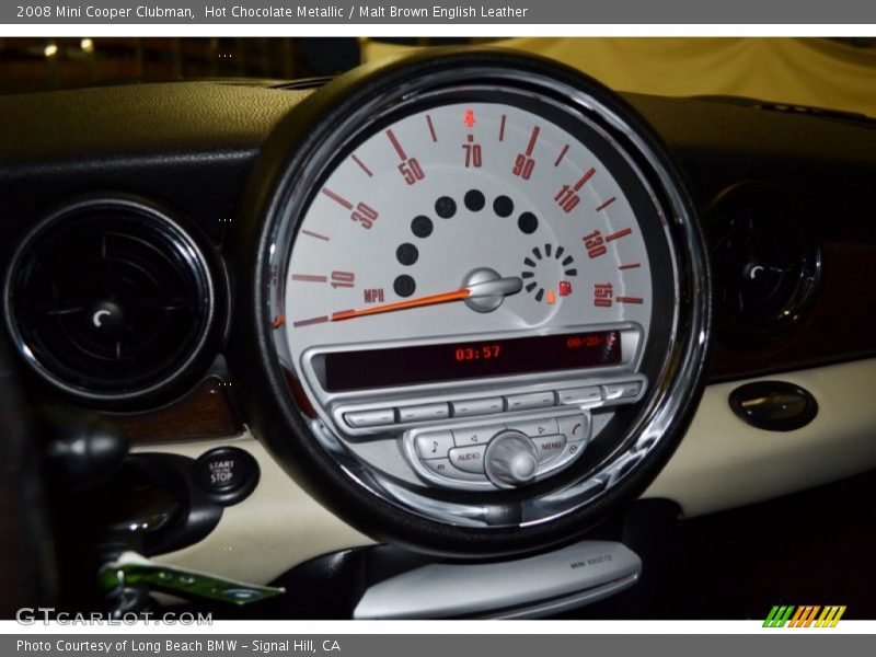 Hot Chocolate Metallic / Malt Brown English Leather 2008 Mini Cooper Clubman