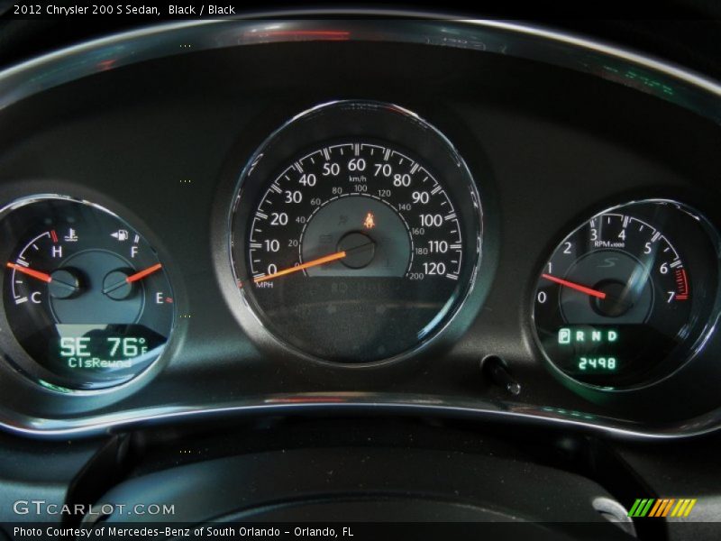  2012 200 S Sedan S Sedan Gauges