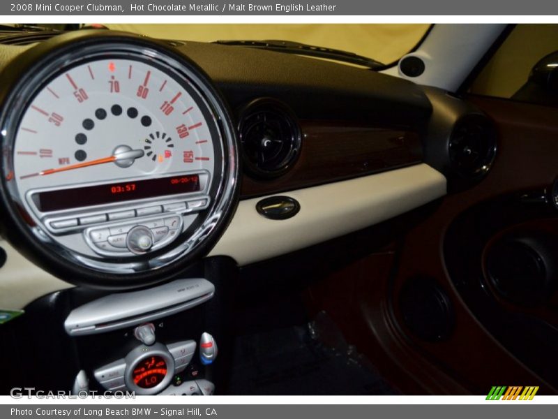 Hot Chocolate Metallic / Malt Brown English Leather 2008 Mini Cooper Clubman